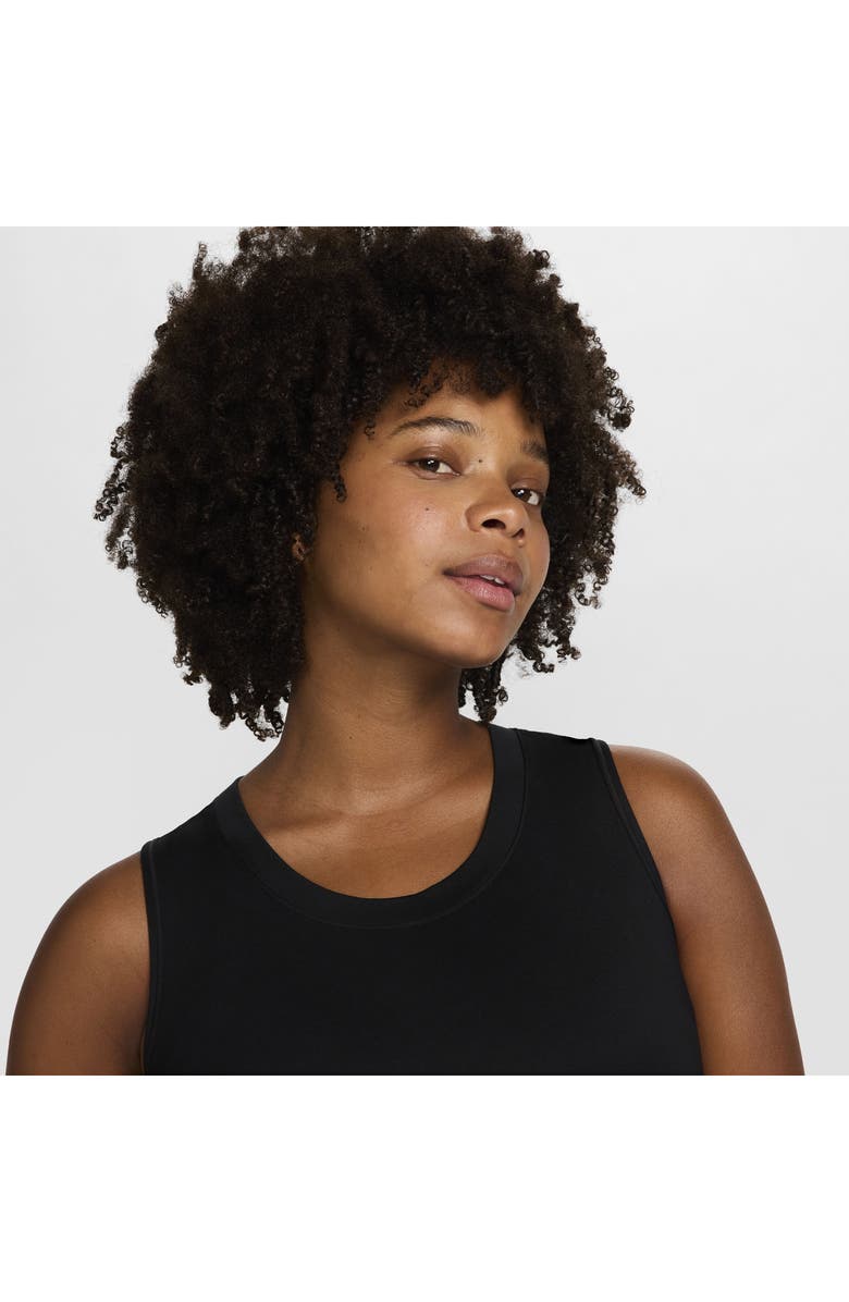 Nike One Magic Dri-FIT Maternity Slim Fit Tank, Alternate, color, Black