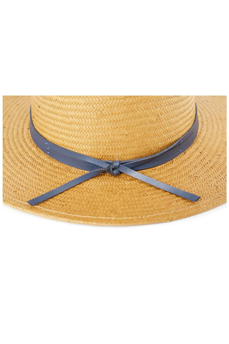 Pacific Straw Fedora, Alternate, color, NATURAL