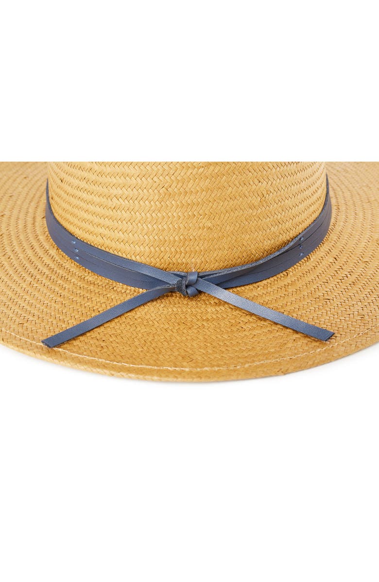 Brixton Pacific Straw Fedora, Alternate, color, 