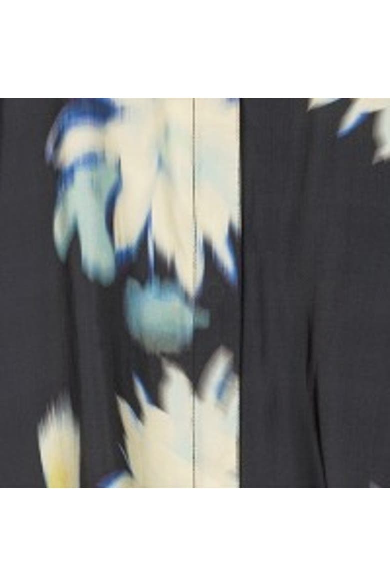Geam 3/4 Sleeve Floral Shirt, Alternate, color, Muted Lime