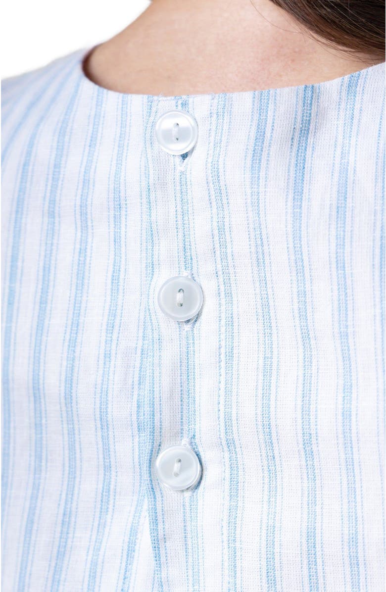 Hope & Henry Women's Linen Open Back Sundress, Alternate, color, 