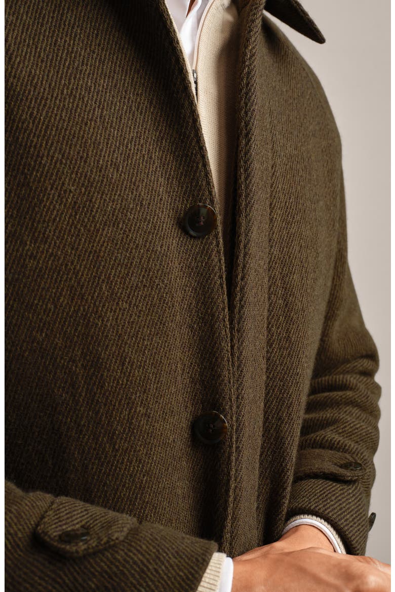 Commuter Wool Blend Car Coat, Alternate, color, DARK FUDGE HEATHER