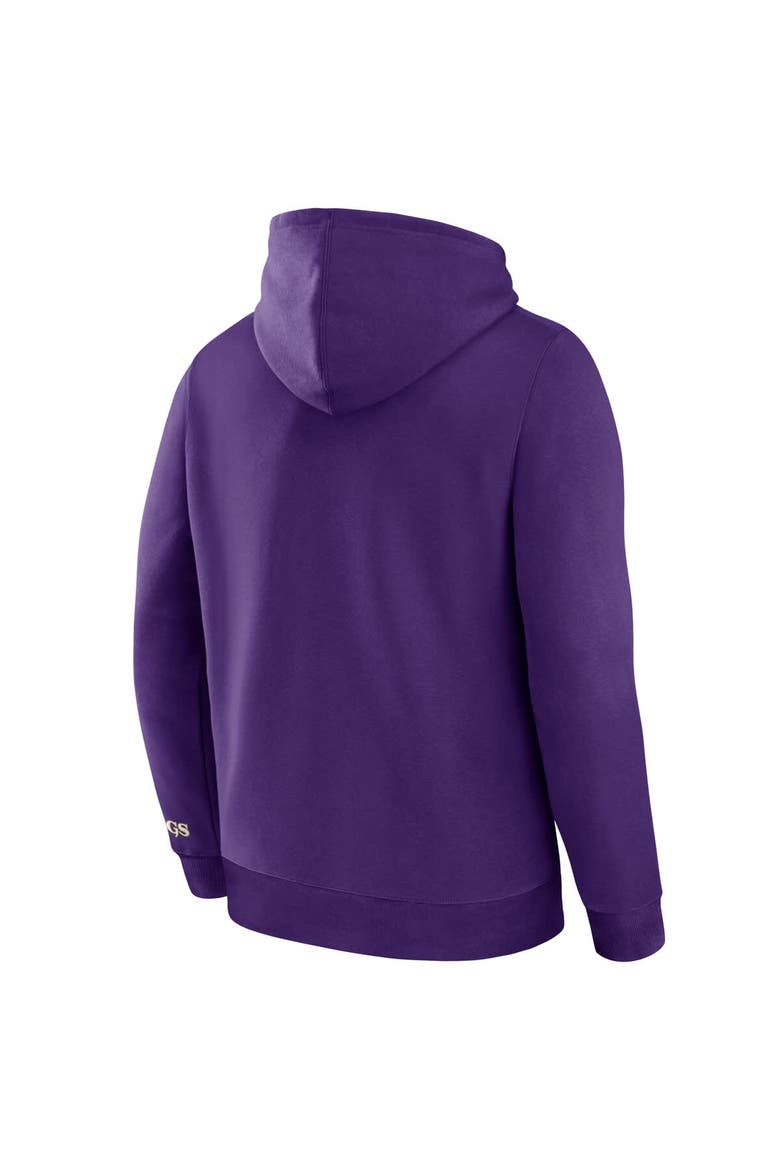 Men's Fanatics  Purple Minnesota Vikings Legacy Fleece Pullover Hoodie, Alternate, color, Purple