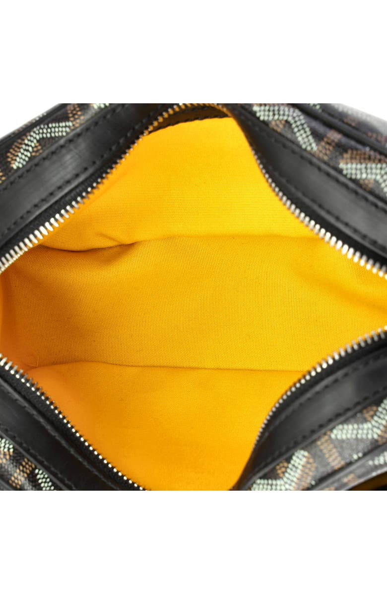 Pre-Owned Goyard Cap Vert Bag Printed Coated Canvas, Alternate, color, Black