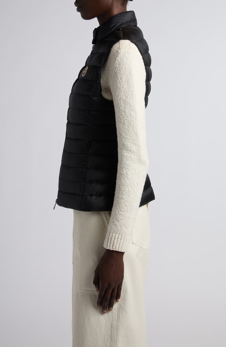 Moncler Igens Water Repellent Down Puffer Vest, Alternate, color, Black