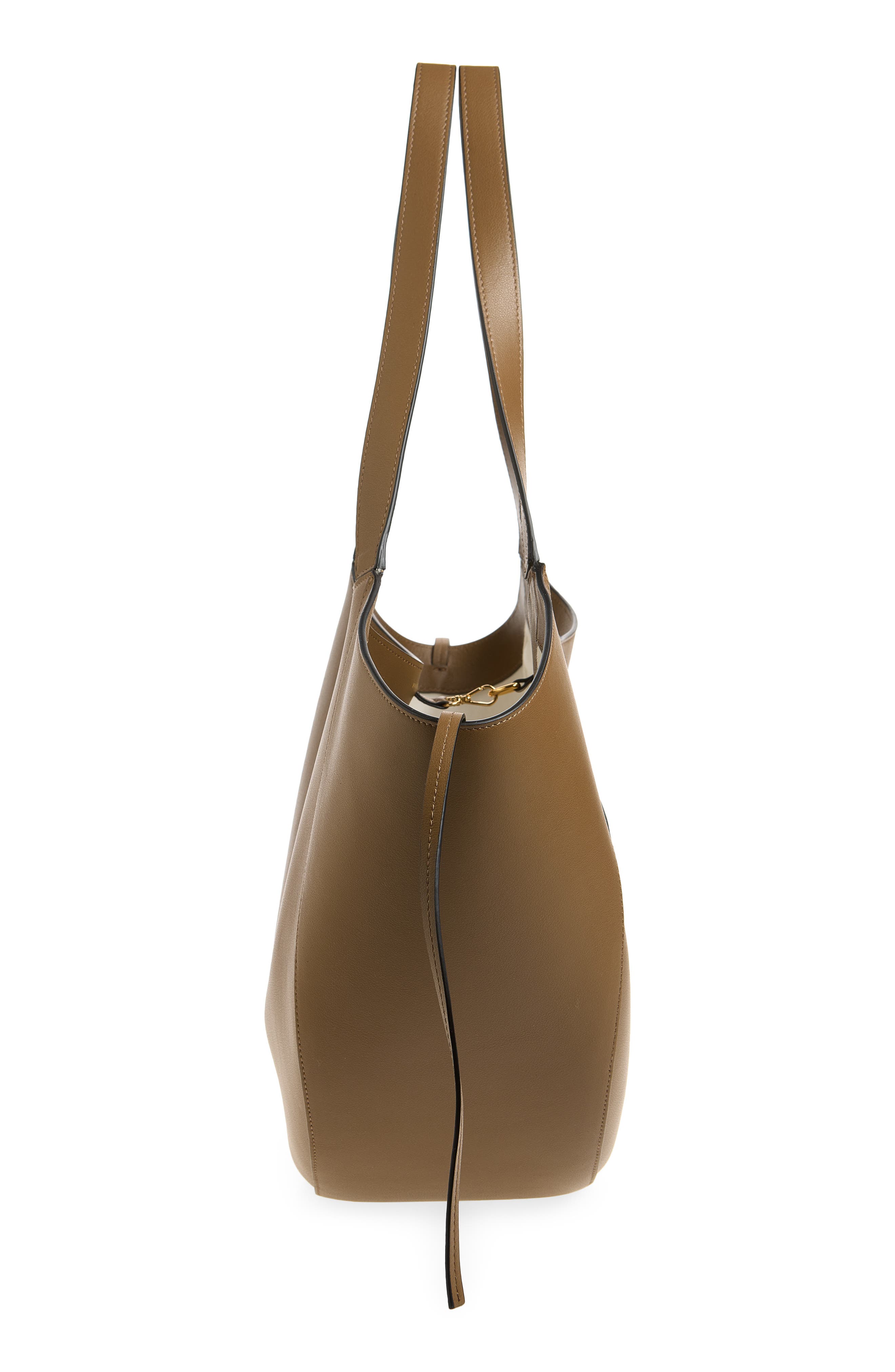 Hortensia Leather Slouch Tote, Alternate, color, CABANA