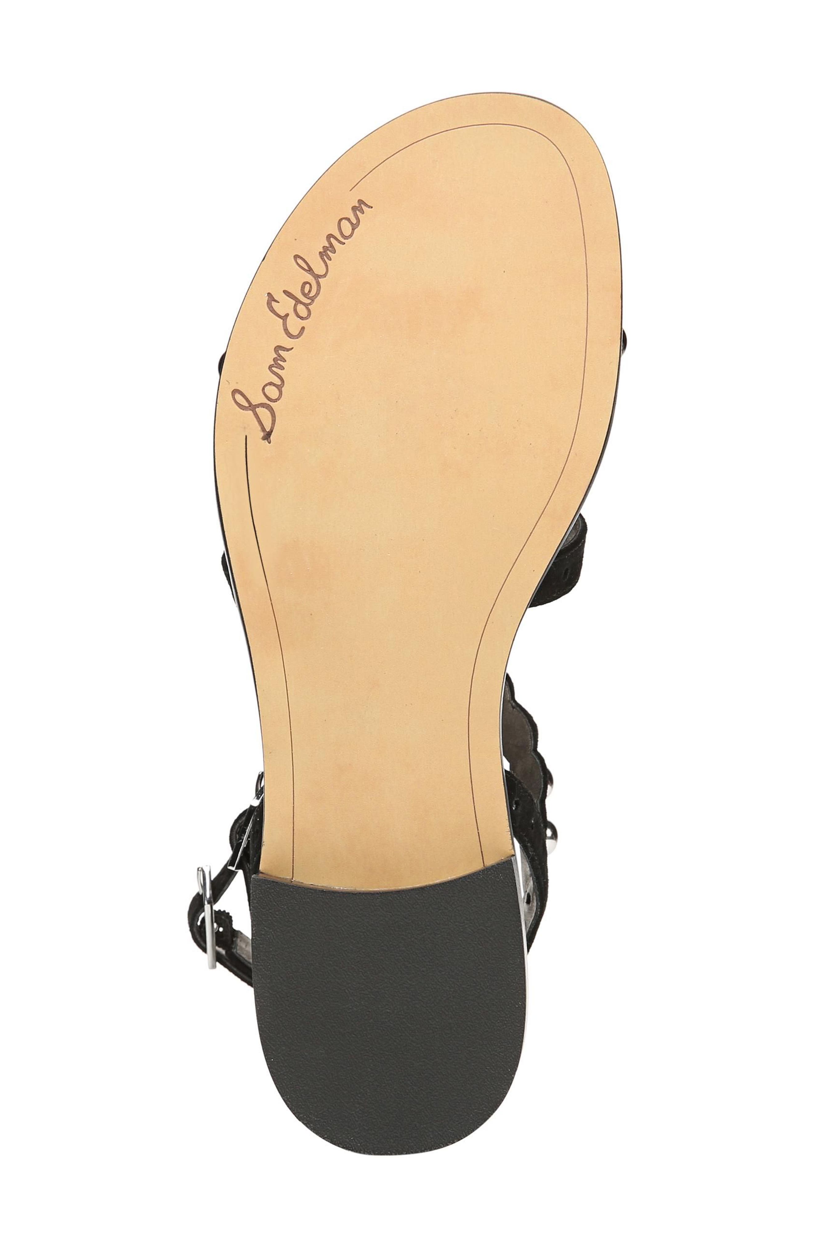 Sam Edelman Elisa Studded Gladiator Sandal, Alternate, color, 