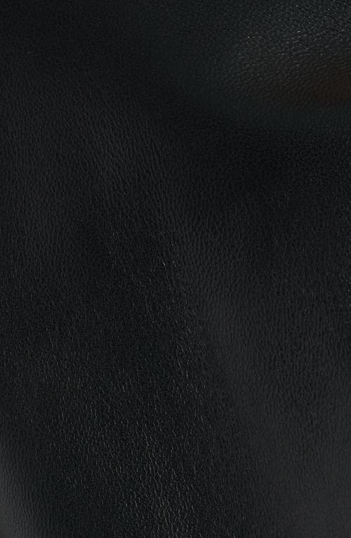 Ralph Lauren Lauren Leather Jacket In Black