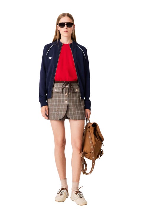 Zipped cardigan