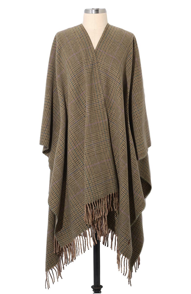 Polo Ralph Lauren Longline Wool Poncho, Main, color,