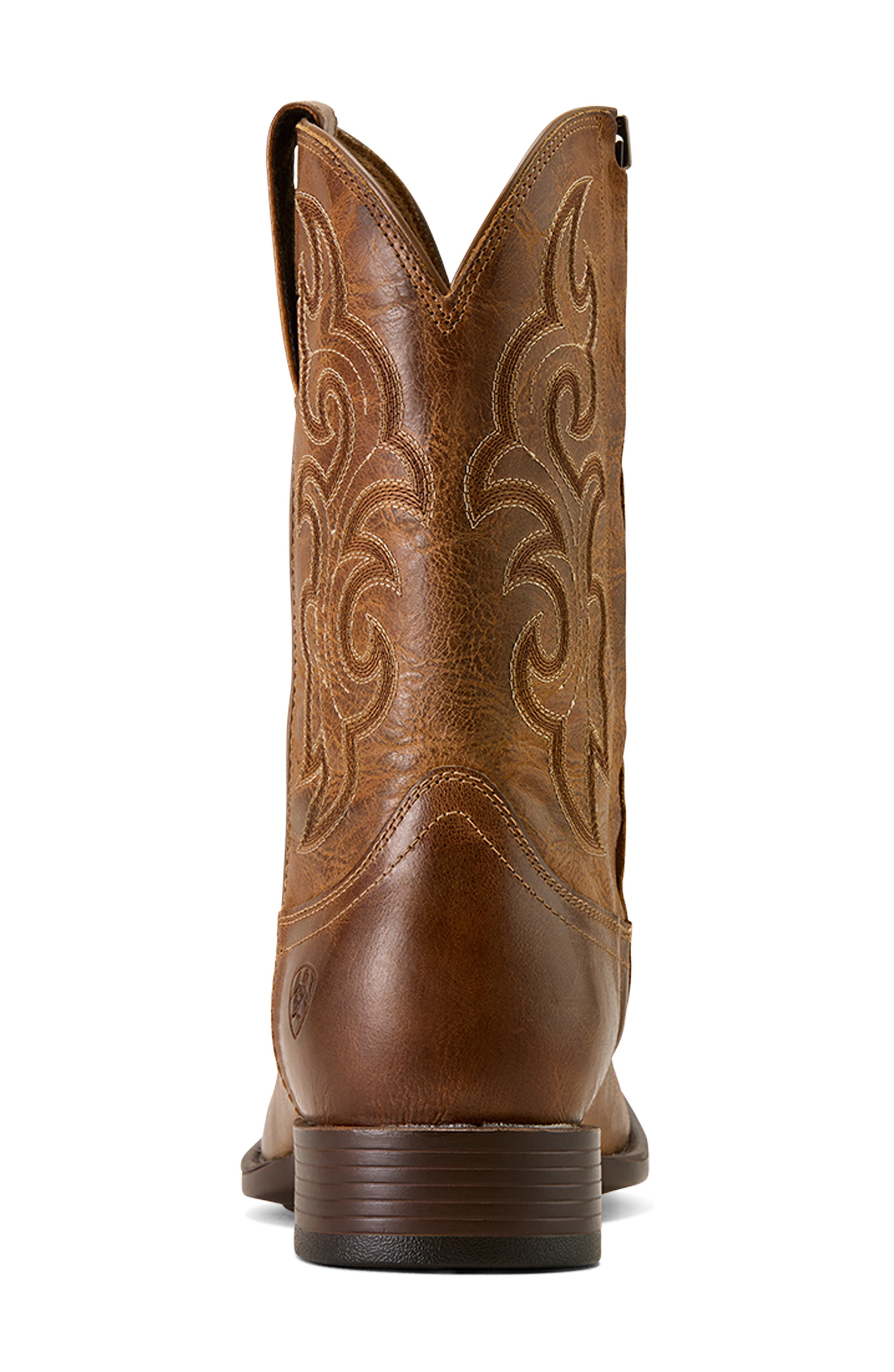 Bodie Western Boot, Alternate, color, BROWN