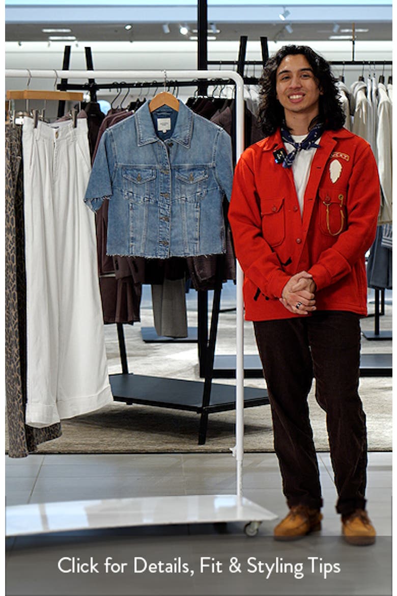Short Sleeve Denim Jacket video