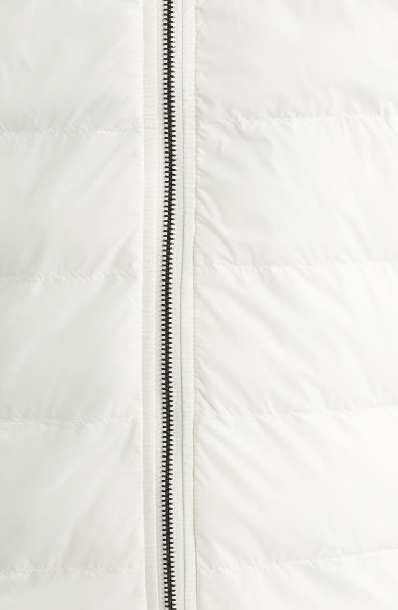 Bugatchi Soft Touch Quilted Zip-Up Bomber Jacket, Alternate, color, Chalk