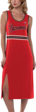 G-III 4HER BY CARL BANKS Women's G-III 4Her by Carl Banks Red Tampa Bay Buccaneers Main Field Maxi Dress