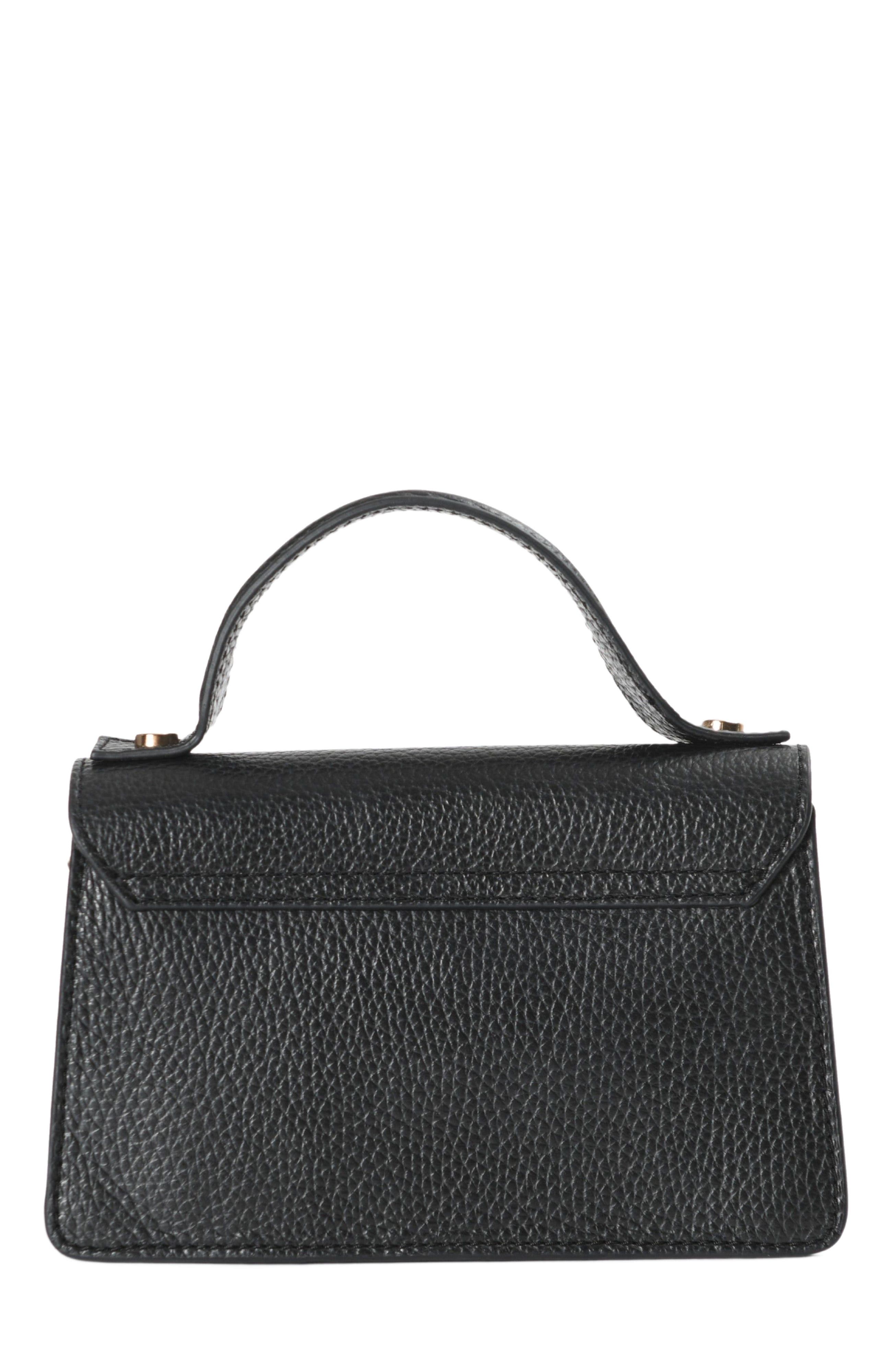 Forever & Always Shoes Chiara Leather Mini Doctor Bag, Main, color, 