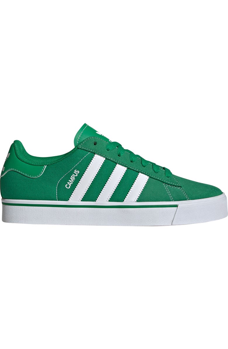 adidas Campus Vulv Sneaker, Alternate, color, Green/ White/ Green