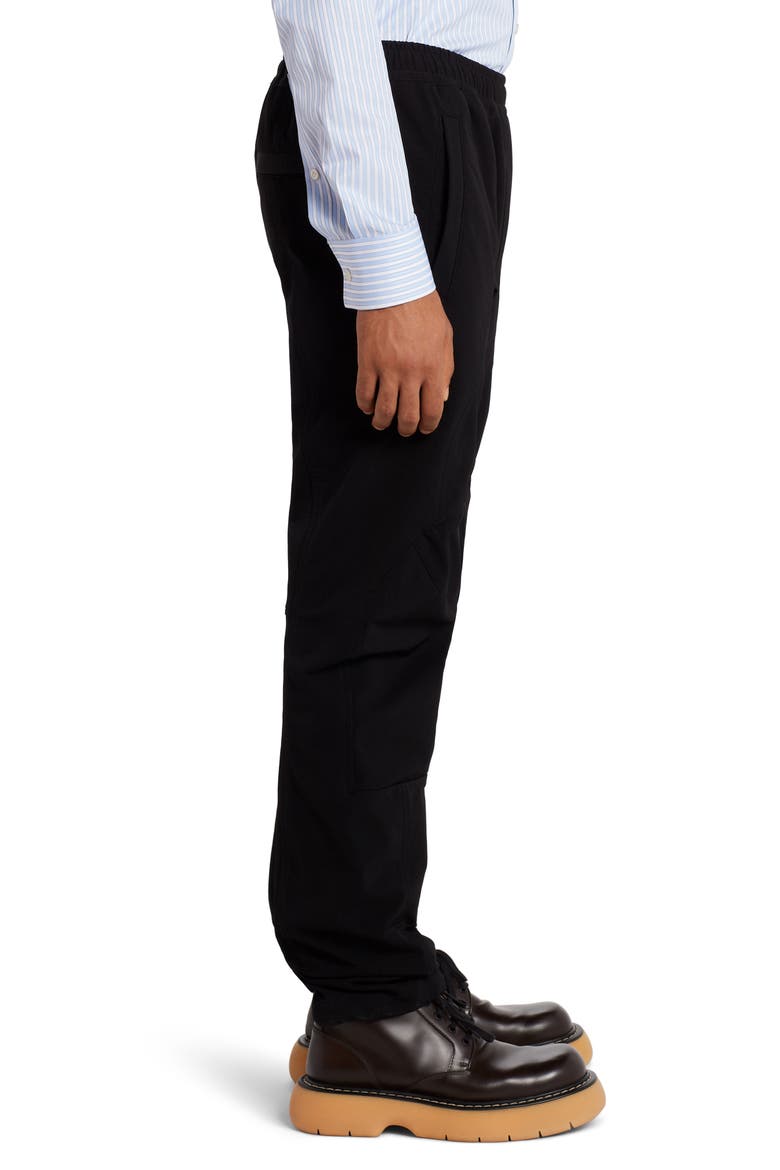 Stretch Gabardine Pants, Alternate, color, BLACK