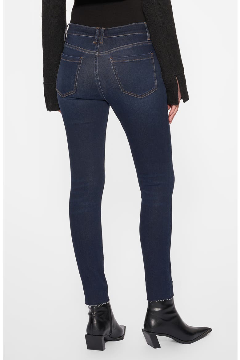 Yoyo Skinny Jeans, Alternate, color, DEEP SEA