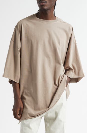 大人気! RICK OWENS ★コットン オーバーサイズ Tシャツ Rick Owens Oversize Tee Shirt