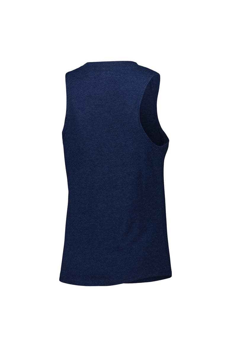 Women's Concepts Sport Light Blue/Navy Tampa Bay Rays Wordmark Meter Muscle Tank Top & Pants Sleep Set, Alternate, color, Light Blue