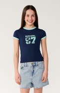 Rip Curl Kids' Surf 97 Graphic Fitted Ringer Tee