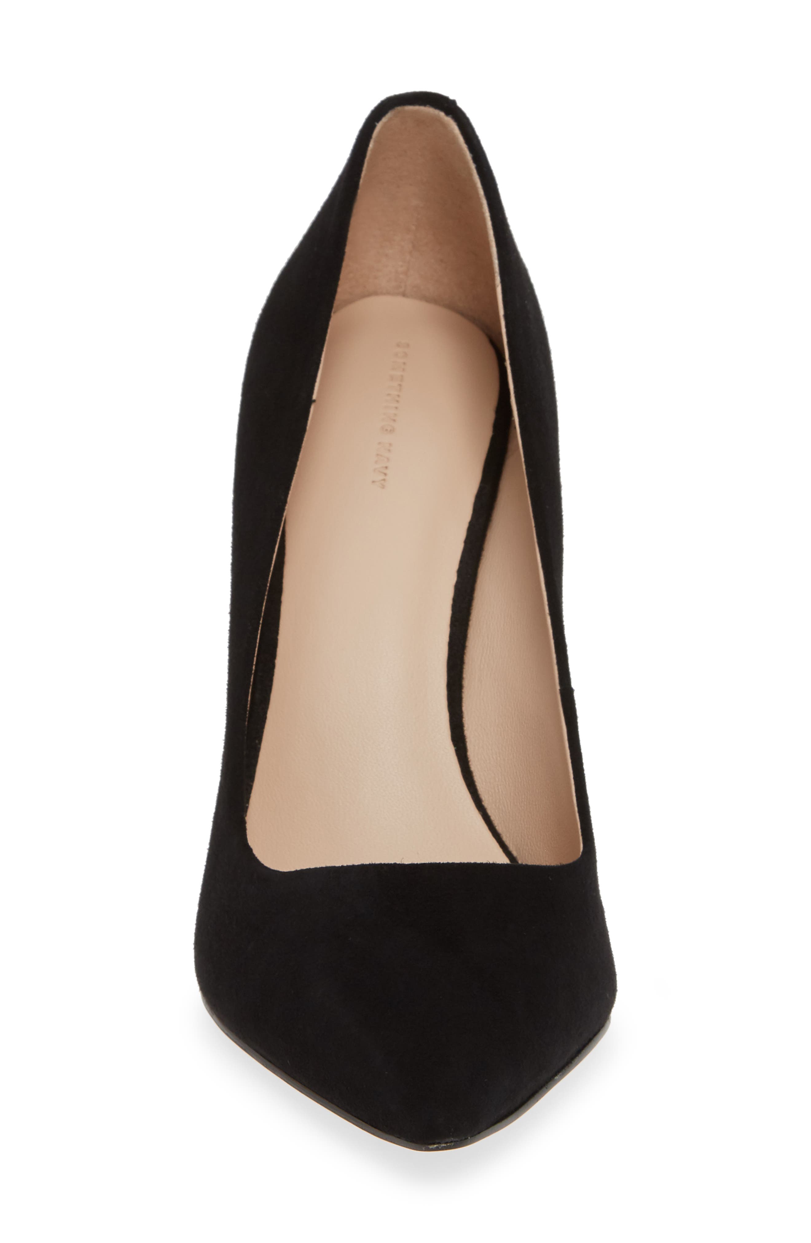 Emma Pump (Nordstrom Exclusive), Alternate, color, BLACK SUEDE