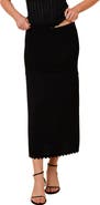 Solid & Striped Amara Rib Knit Midi Skirt