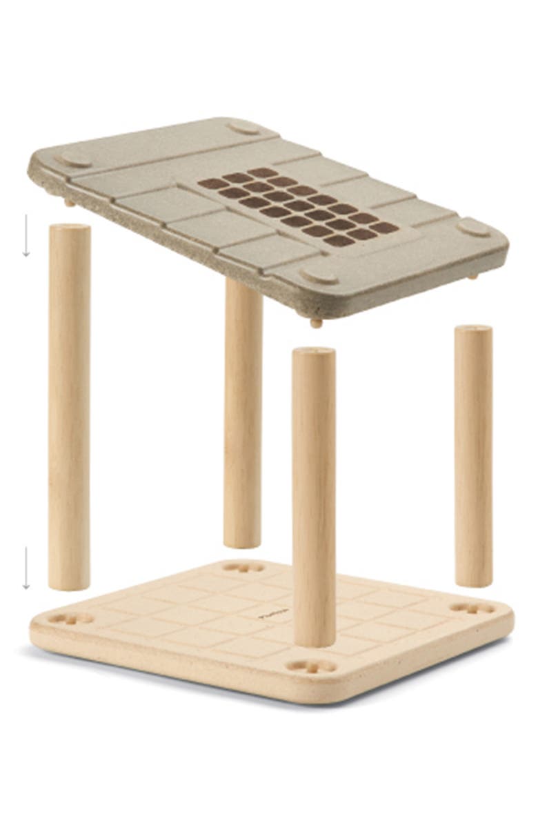 PlanToys<sup>®</sup> PlanSpace Bedroom Building Playset, Alternate, color, Brown