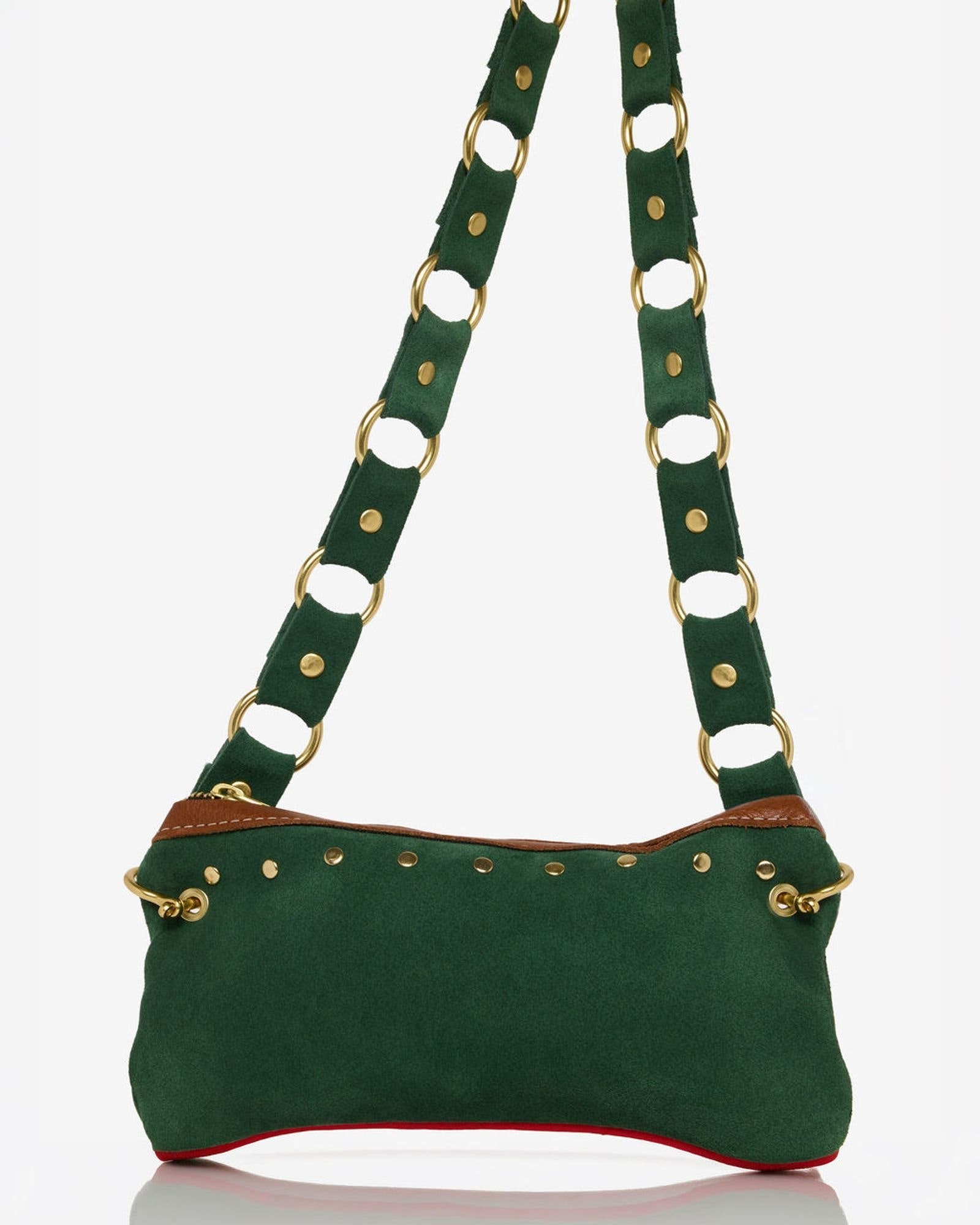 Alice Suede Mini, Alternate, color, Green
