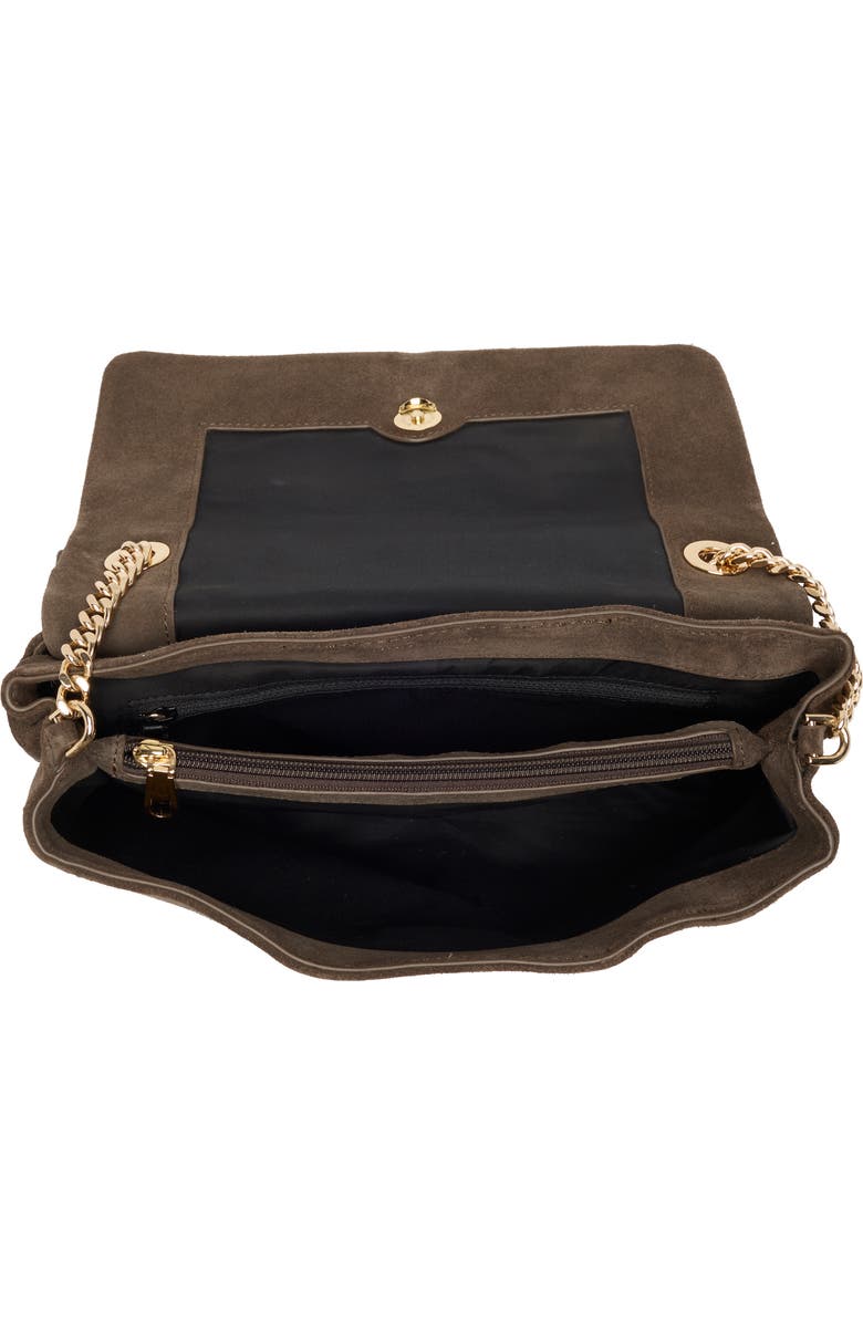 Rebecca Minkoff Edie Suede Flap Shoulder Bag, Alternate, color,