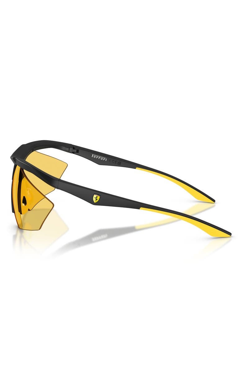 Scuderia Ferrari 81mm Semi Rimless Irregular Sunglasses, Alternate, color, 