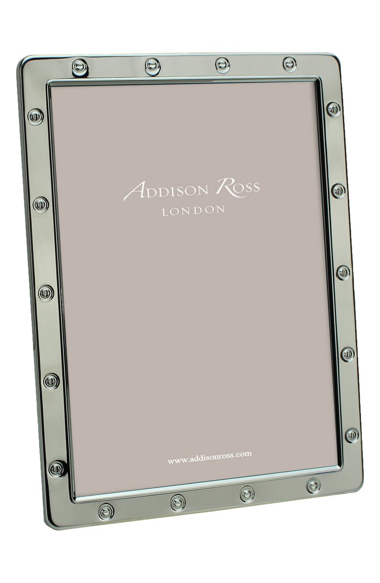 Addison Ross London Locket Silver Plated 4 x 6-Inch Picture Frame, Main, color, Silver