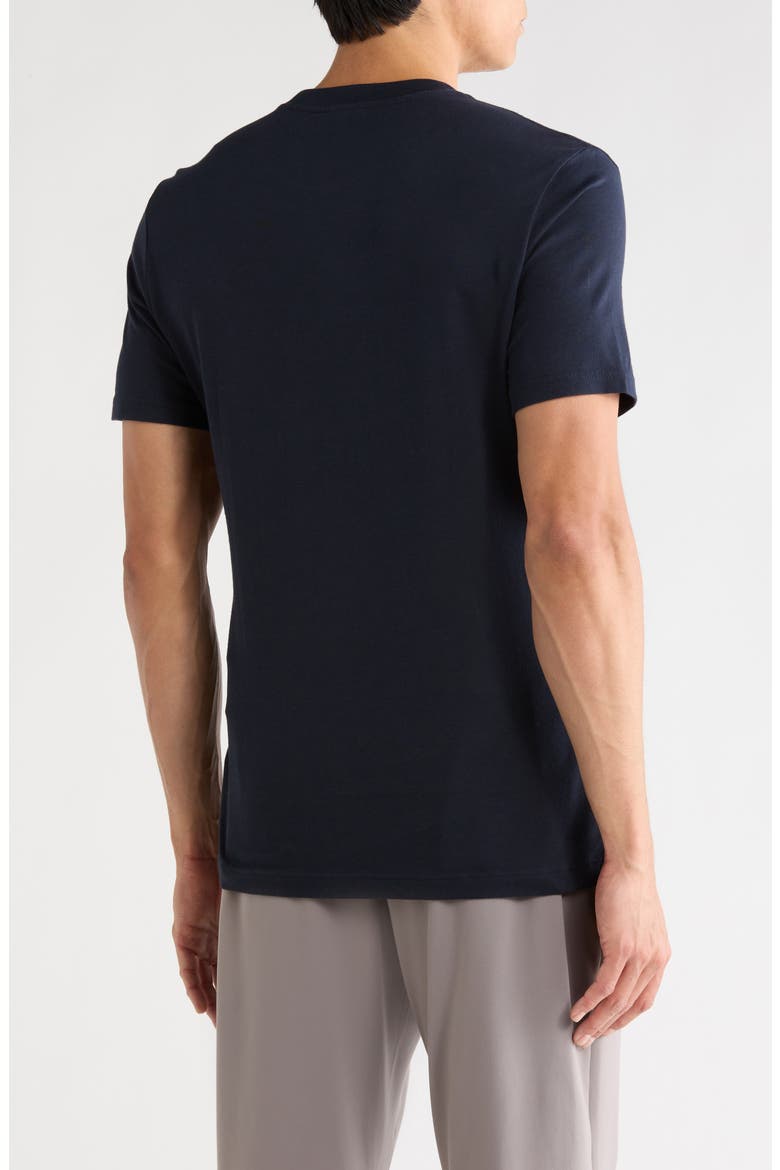 Supima Jersey Pennant Slim T-Shirt, Alternate, color, NAVY