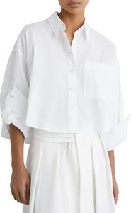 Reiss Solenge Cotton Shirt