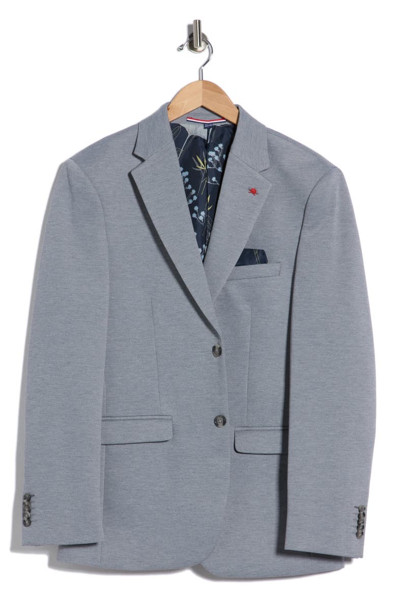 Knit Blazer, Alternate, color, LIGHT GREY