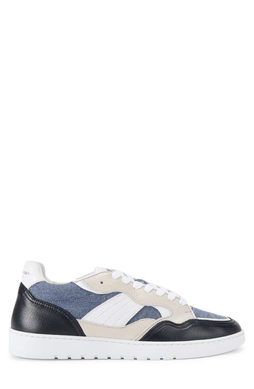 Kurt Geiger London Benn Low Top Sneaker In Navy