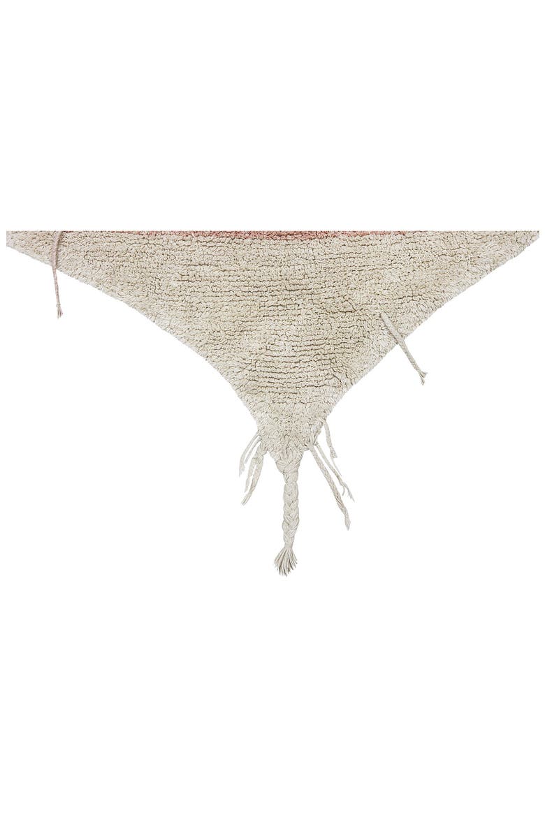Kids' Ramona The Radish Washable Cotton Rug, Alternate, color, NATURAL GREEN ASH ROSE