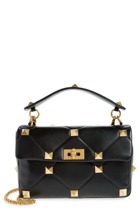 Roman Stud Nappa Chain Bag