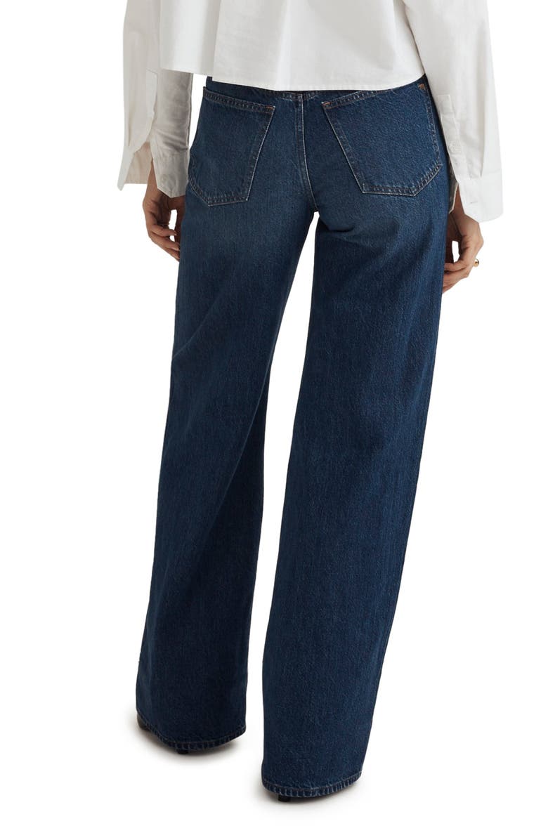 Madewell Super Wide Leg Jeans, Alternate, color,