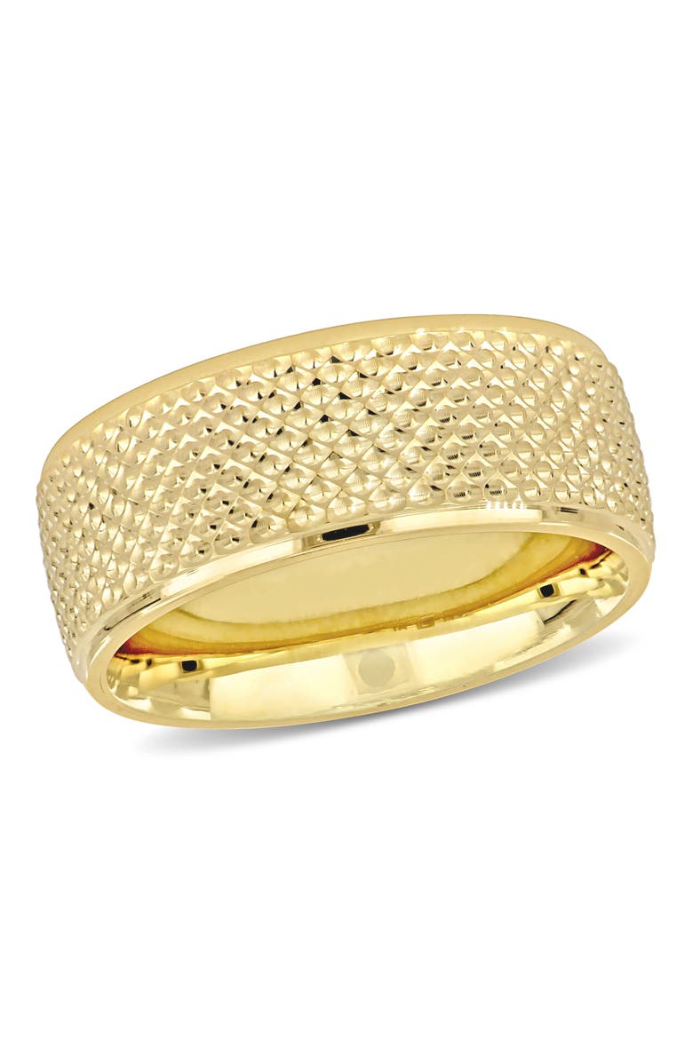 Julianna B. 8mm Geometric Pattern Wedding Band 14k, Main, color, 