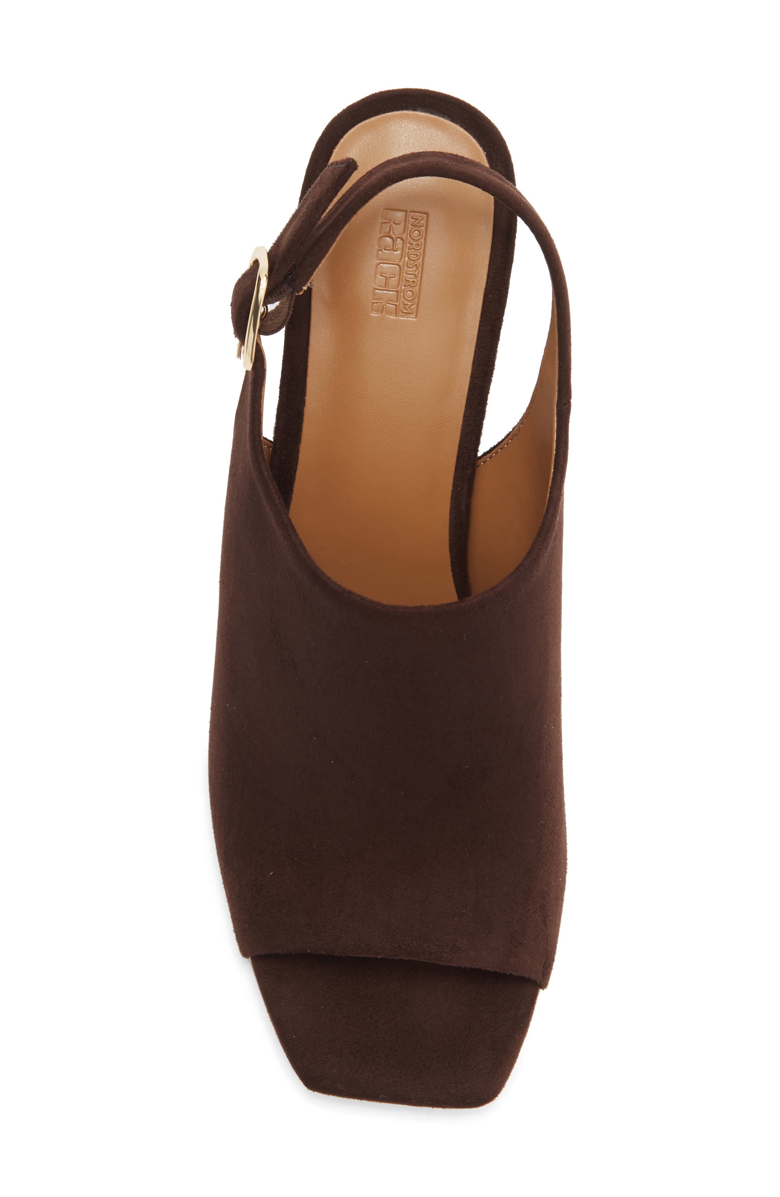 Hessa Slingback Heeled Sandal, Alternate, color, BROWN CHOCOLATE