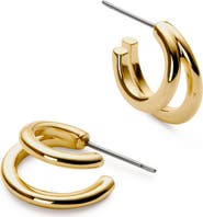 Ana Luisa Scarlett Double Hoop Earrings