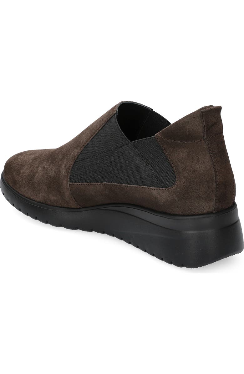 Mephisto Ibelina Wedge Slip-On Sneaker, Alternate, color, Dark Brown