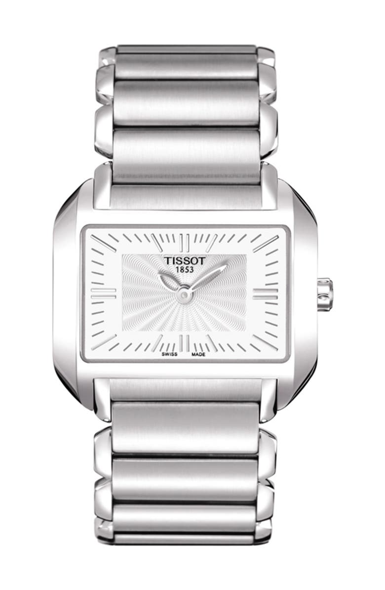 Tissot Women's T-Wave Swiss Quartz Bracelet Watch, 20.2mm, Main, color,