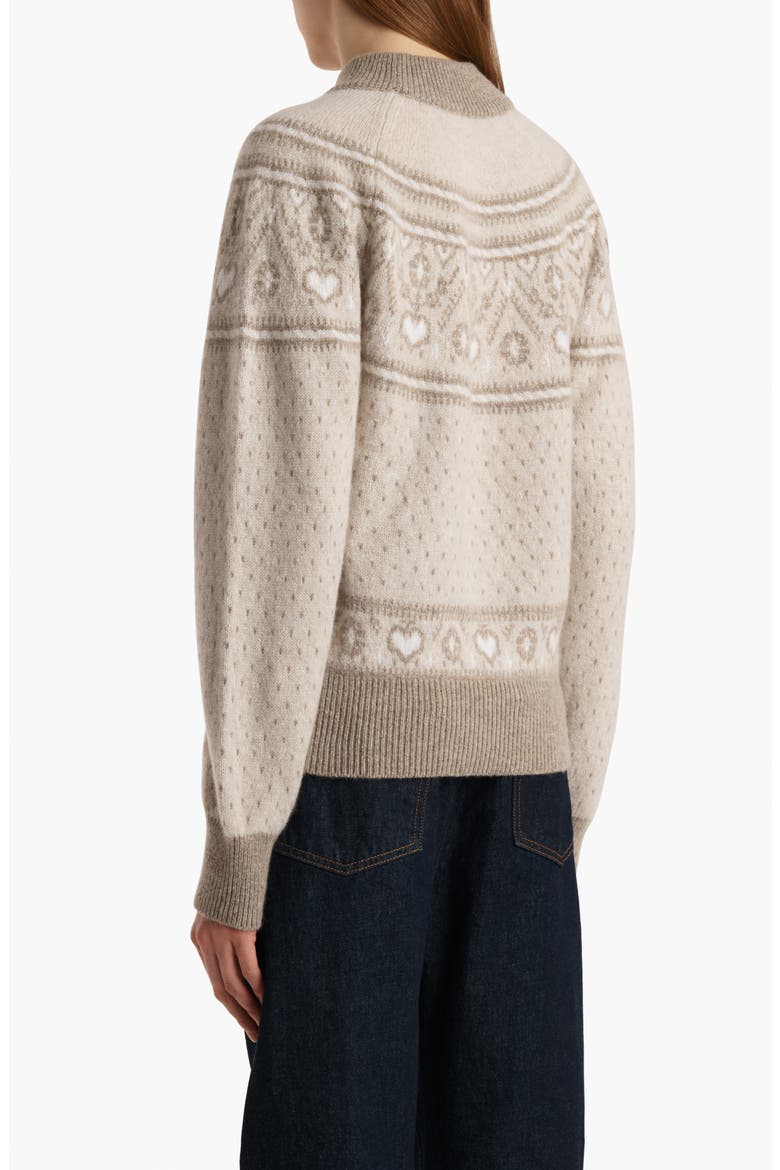 Guy Fair Isle Cashmere Sweater, Alternate, color, LIGHT MULTI