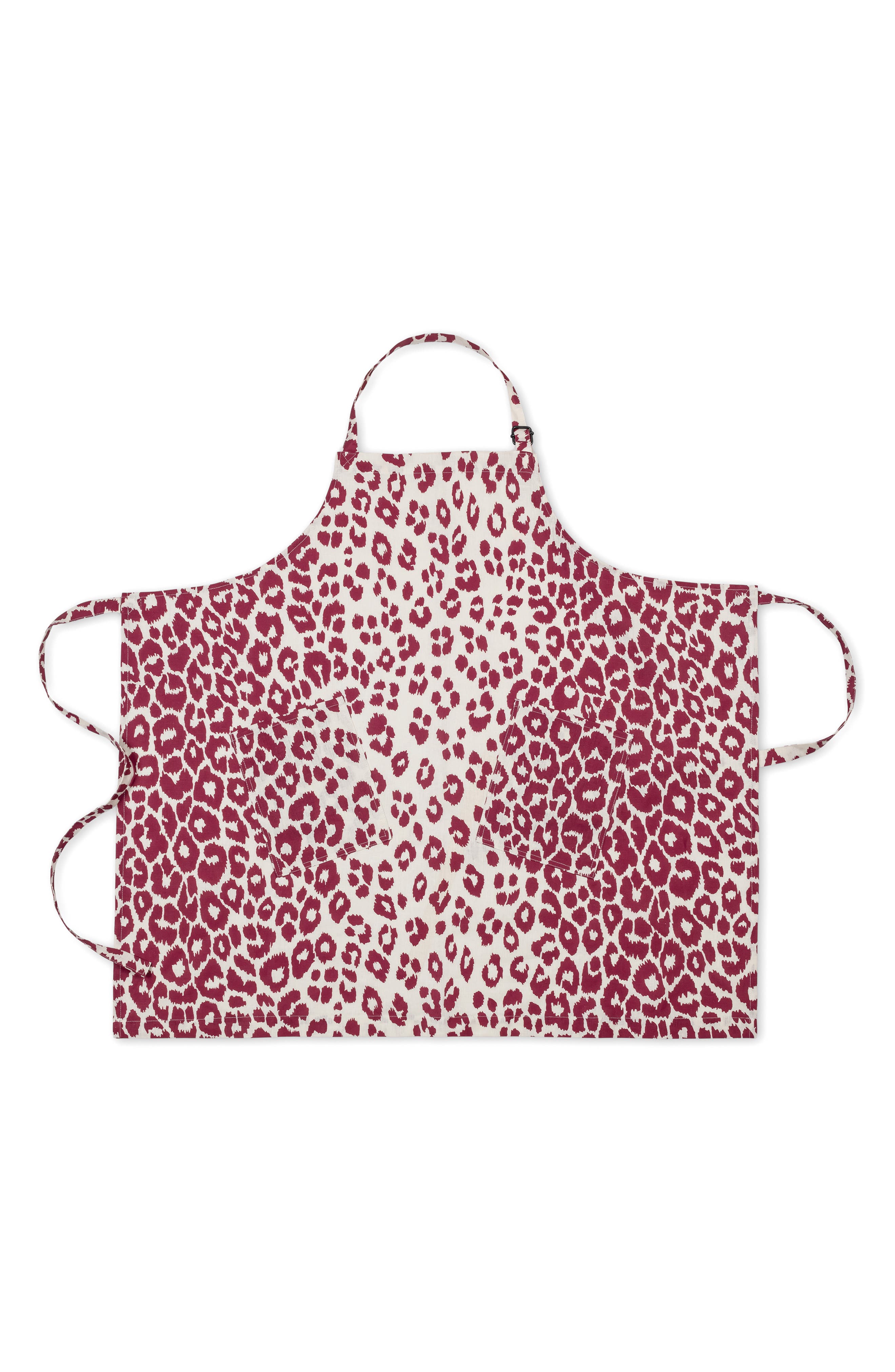 ICONIC LEOPARD CRIMSON