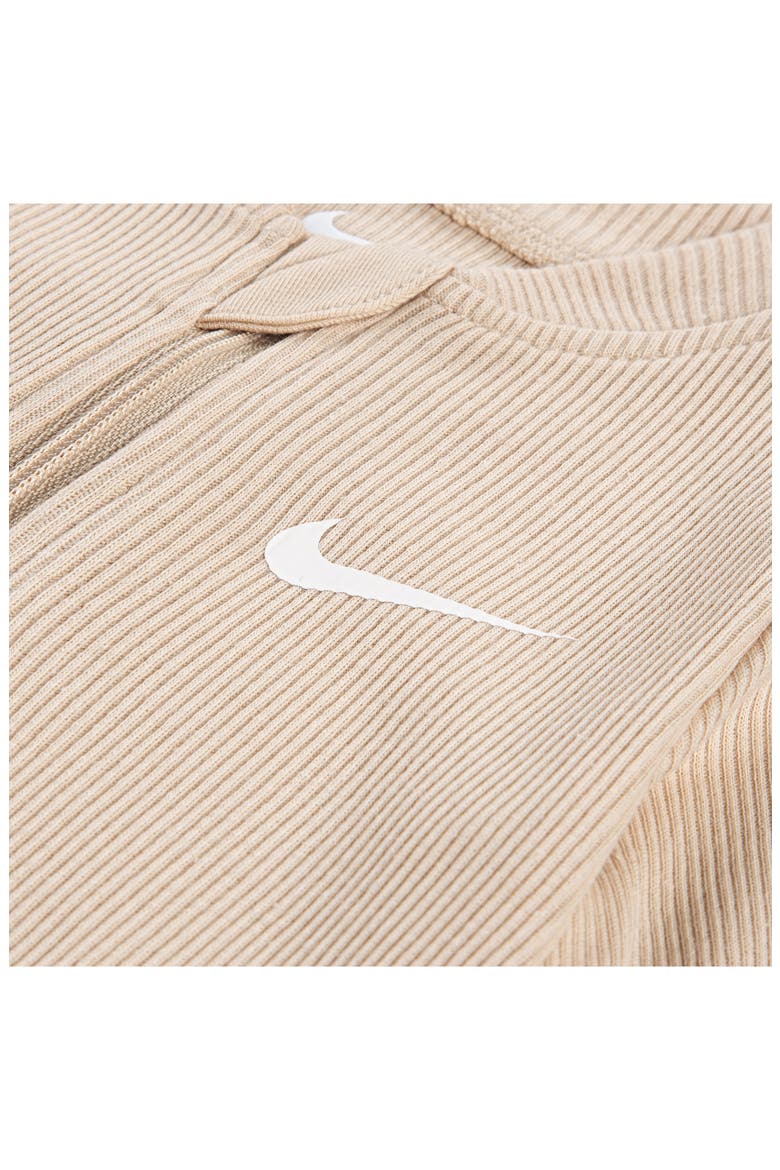 Ribbed Footie, Alternate, color, SANDDRIFT