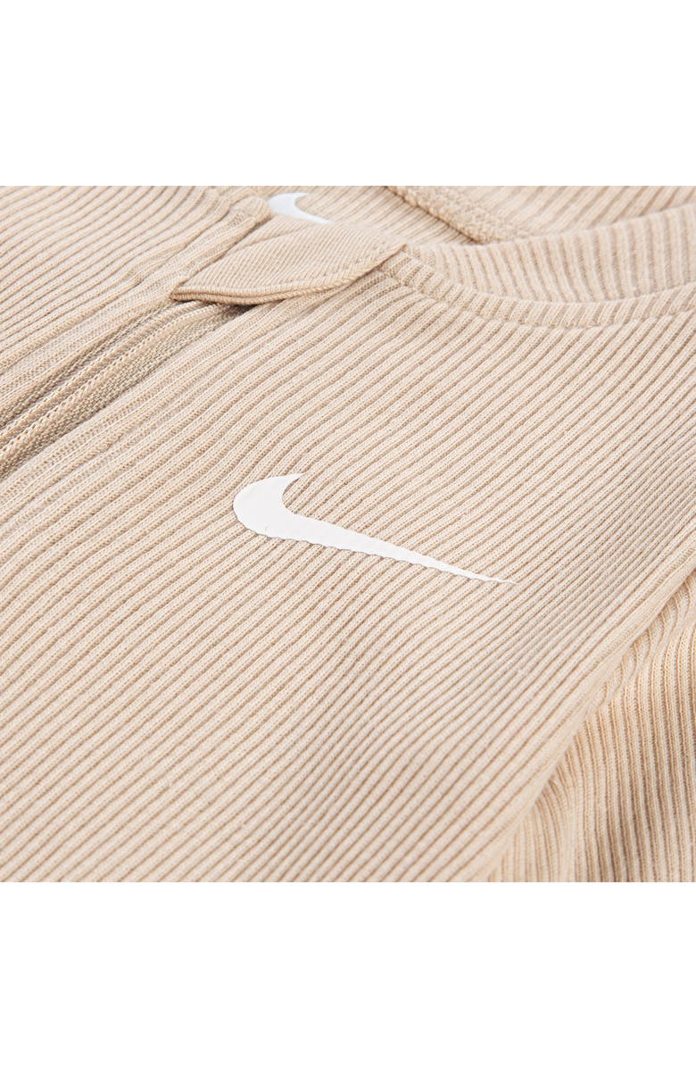 Nike Ribbed Footie, Alternate, color, Sanddrift