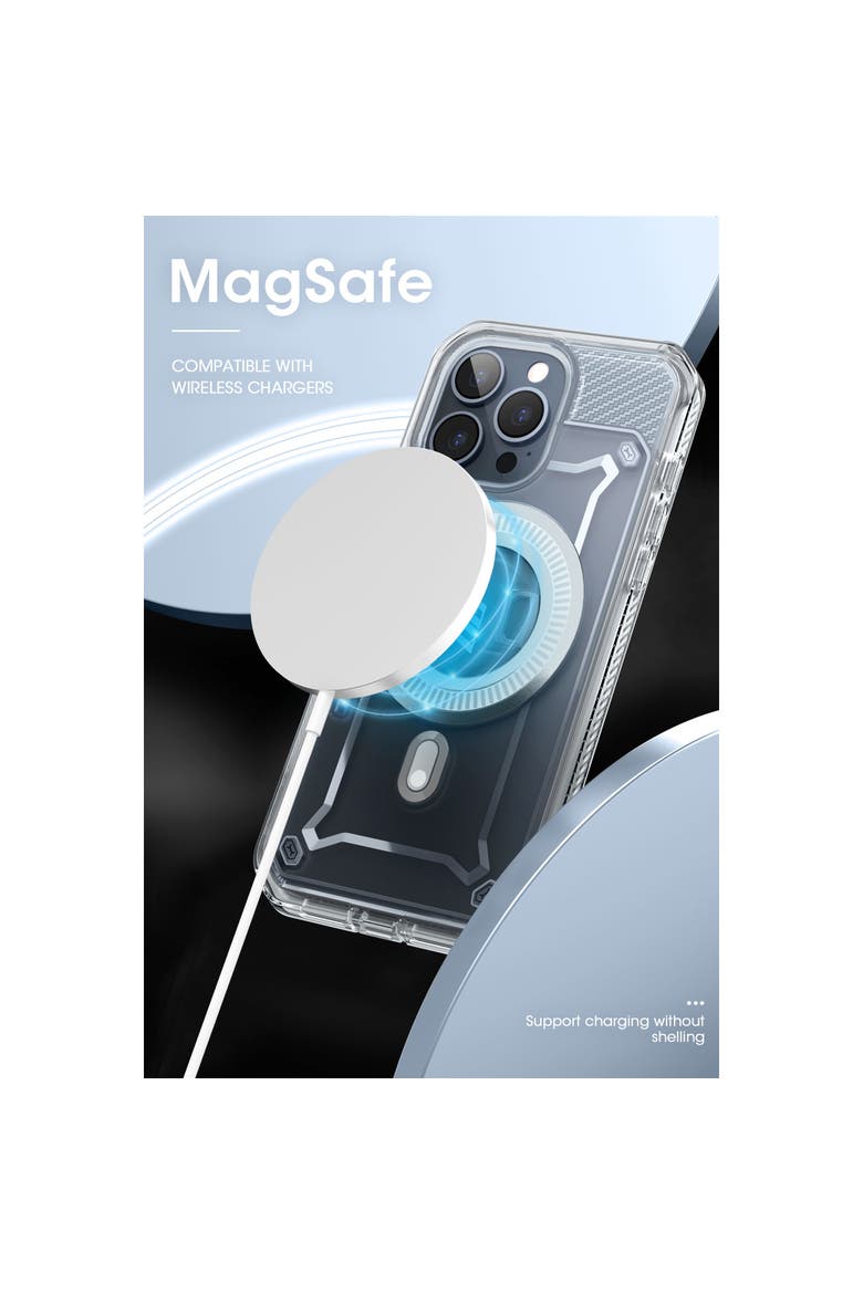 iPhone 15 Pro 6.1 inch Unicorn Beetle PRO MAG Rugged MagSafe Case, Alternate, color, Clear