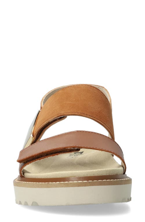 Mephisto Violane Platform Sandal In Chili
